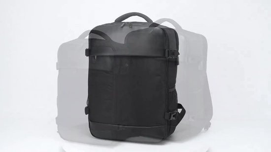 MATEIN Handbagage 40x30x20, Uitbreidbaar 30L Kleine Reisrugzak Mannen School Rugzak Vrouwen Huttentas Voor Easyjet Zaken Werk Reizen Paarsgrijs 2709155701