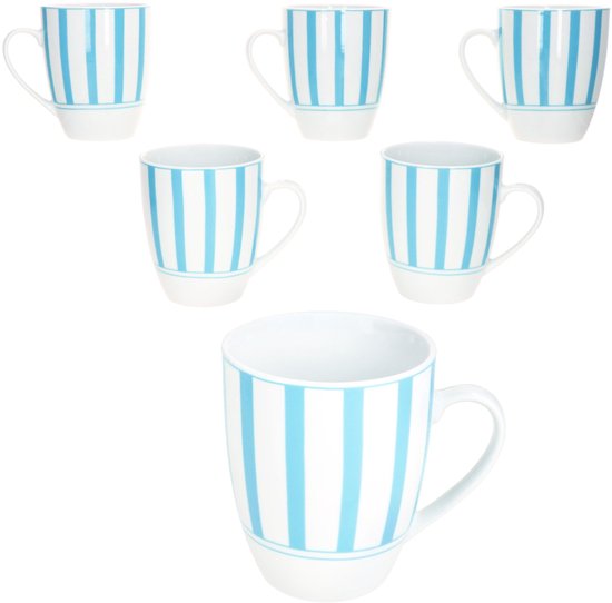 MamboCat Carina - Set di 72 bicchieri riutilizzabili nero, 300 ml, per scrivere e dipingere, in porcellana con manico per 72 persone, tazze per bevande calde come tè, cacao e Co