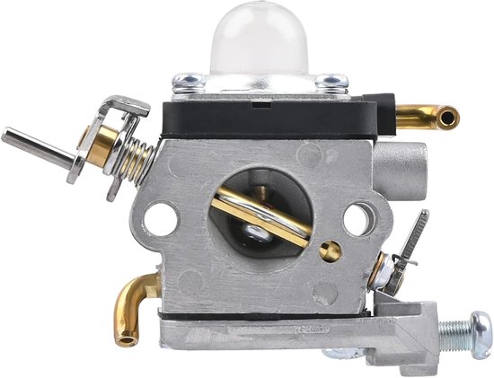 Geschikt voor 122 Carburateur met bougie brandstofleiding voor Husqvarna 122C 122LDX 122LK 22cc 574386701 581734301 Trimmer brandstoffilter primerbol pakking van Merkloos	 — afbeelding 5