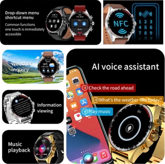 Hot Selling Smart Watch HD-Bildschirm Sport Smartwatch für Business Smart Band M