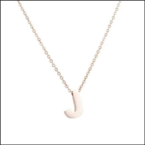 JeweBella Kleine initiaal A-Z kettingen voor dames en meisjes, 14K vergulde sieraden, cadeau, 45.5 centimètres, Koper JeweBella Kleine initiaal A-Z kettingen voor dames en meisjes, 14K vergulde sieraden, cadeau, 45.5 centimètres, Koper