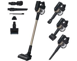 Hoover HF4 Plus Pet - Draadloze Steelstofzuiger geschikt voor dierenharen - 70 min - HEPA-filter - LED-verlichting - Inclusief opzetstukken - Kruimeldief - Mini Turboborstel voor huisdierenharen - HF4P10P 011