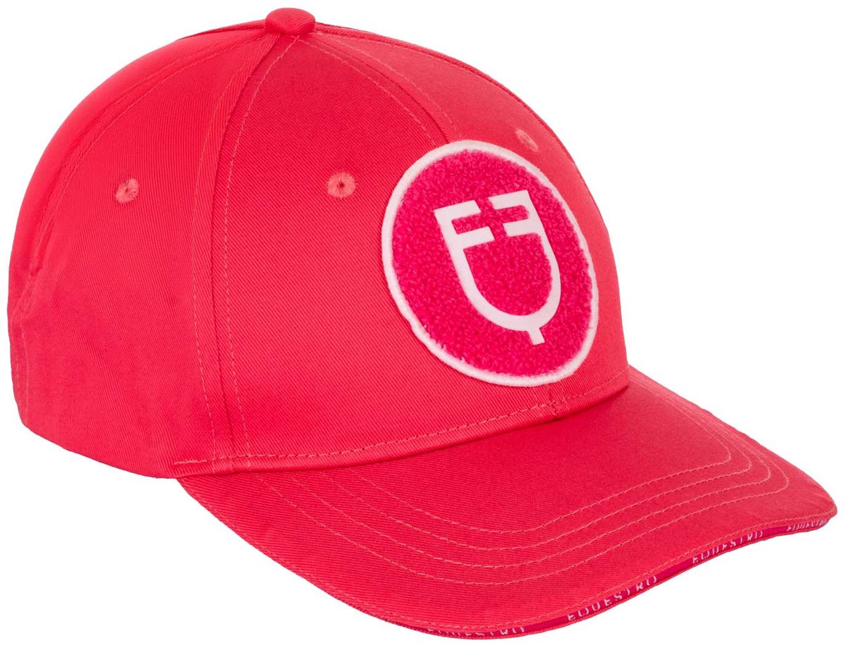 Equestro Baseball Pet met Sponge Logo Patch SS25 Honeysuckle
