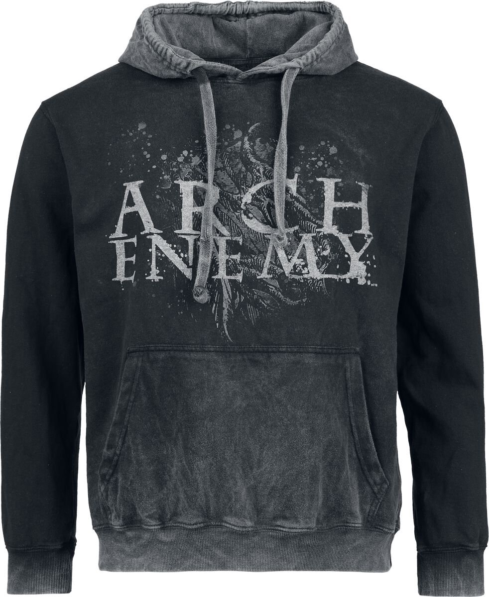 Arch Enemy MMXX Heren Trui met capuchon - grijs - S