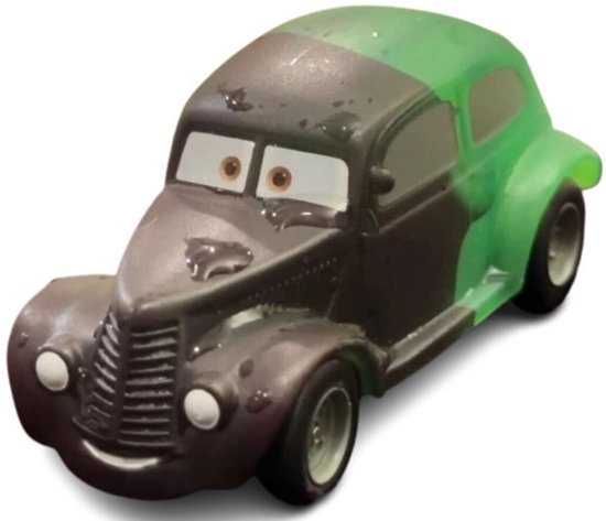 Disney Cars auto Diana Geardado Cars movie On The Road voertuig Color Changers - afmeting 8 cm schaal 1:55 van Mattel — afbeelding 3