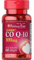 Puritan’s Pride Q-SORB™ CO Q-10 100 MG - Vitaminen en Mineralen / Co-enzym - 100 mg - 120 Softgels  - 1 Potje