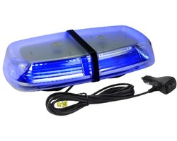 Ortho® - LED Zwaailicht - Zwaailamp - Carnaval - Blauw flits licht - Strobe – Emergency Safety Warning - Alarmlicht 12V/24V - Blauw