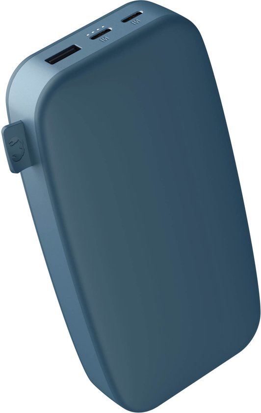 Fresh 'n Rebel Powerbank 24000 mAh – Krachtige Powerbank - Ultra Snellader (20W PD) - Geschikt voor iPhone en Samsung - Dive Blue