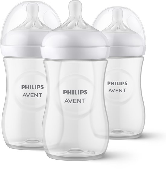 Philips Avent Natural Response Babyflessen 260ml – Flow 3- 3 flessen - SCY903/03