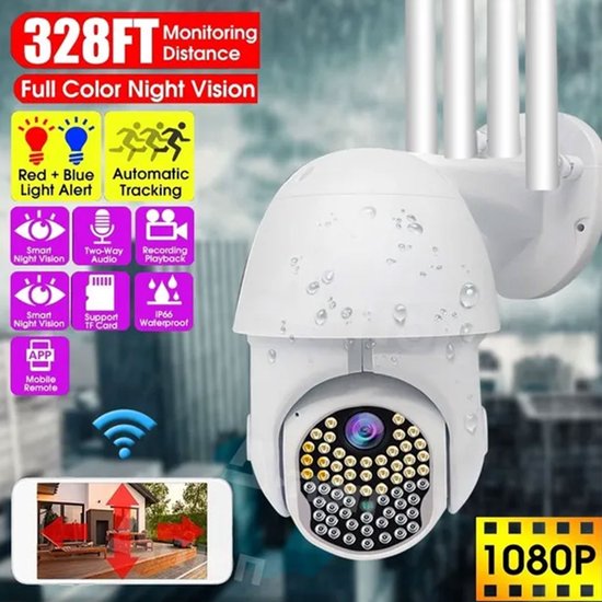 Vyzio - Wifi Camera - Babyfoon Met App - Beveiligingscamera Binnen - Bewakingscamera Voor Binnen - Huisdiercamera - Hondencamera - VISIONSPOT van Vyzio — afbeelding 3