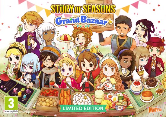 Story of Seasons: Grand Bazaar Nintendo Switch 2 Edition - Limited Edition - Nintendo Switch 2