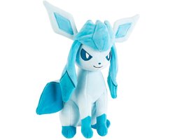 foto van Jazwares Pokémon Knuffel Figure Glaceon 20 cm Knuffeles
