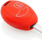 Mini SleutelCover - Rood / Silicone sleutelhoesje / beschermhoesje autosleutel
