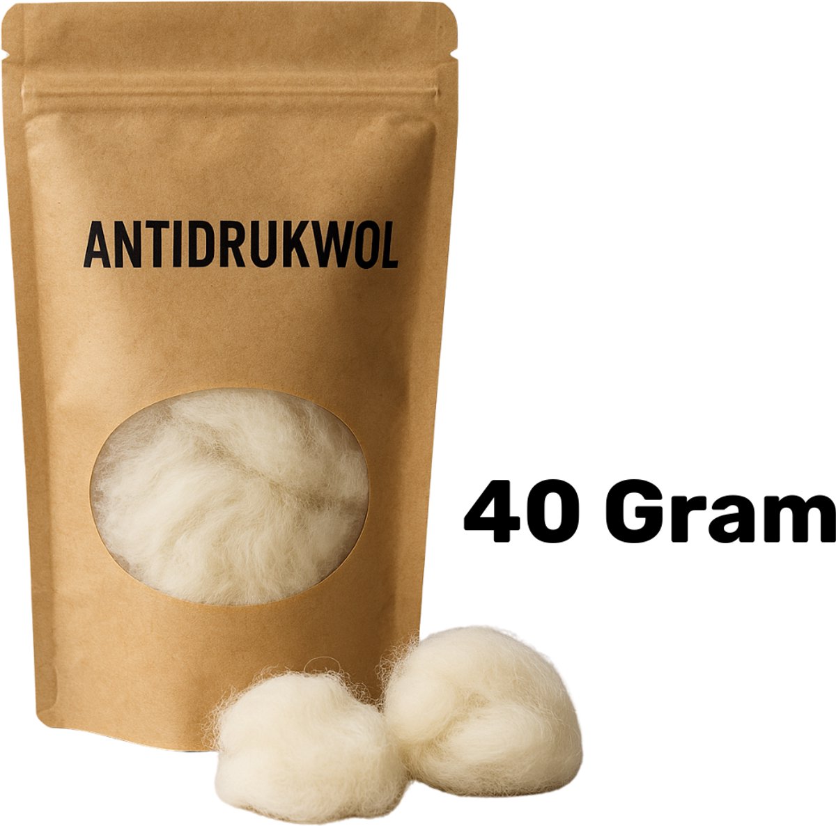 Goedkoopste Antidrukwol – Natuurlijk Comfort voor je Voeten 40 Gram
