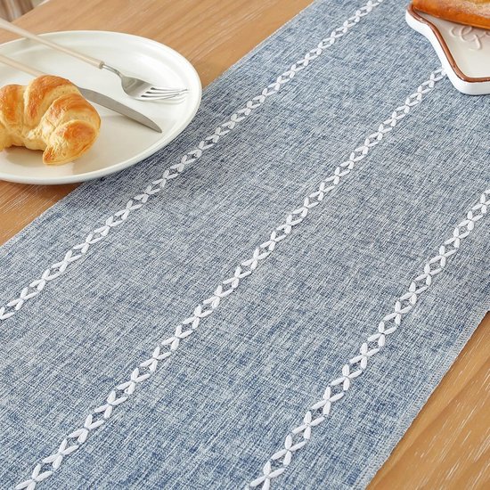 Tafelloper, zwart en goud, 30 x 140 cm, polyester, tafeldecoratie met gouden stippen, tafeldecoratie voor bruiloft, verjaardag, feest, vakantie, Kerstmis