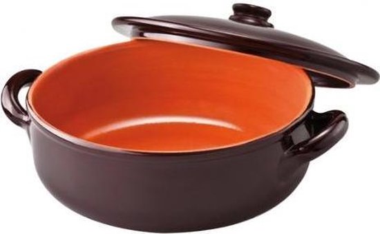 Colì, Kookpan van terracotta met deksel, ambachtelijke ovenschaal