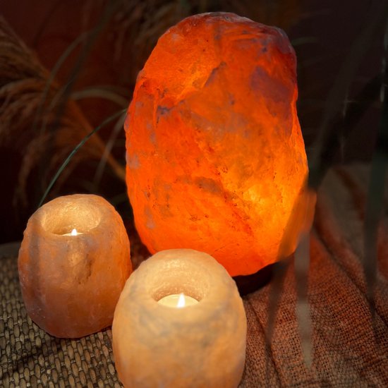 Dimbare Himalaya wandlamp Ari - Wit