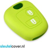 Toyota SleutelCover - Lime groen / Silicone sleutelhoesje / beschermhoesje autosleutel