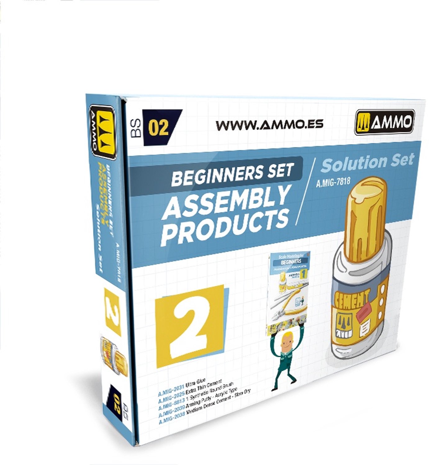 AMMO by Mig Jimenez Modelbouwpakket - MIG 7818 Modelbouw Montage Set voor Beginners Accessoires set - AMMO - Modelbouw