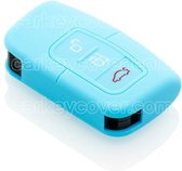 SleutelCover - Lichtblauw / Silicone sleutelhoesje / beschermhoesje autosleutel