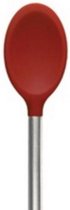 Tovolo Lepel - RVS - Met Siliconen - RVS Handgreep - Rood
