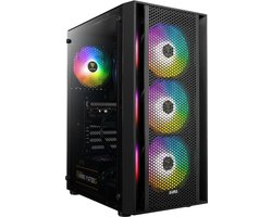 AMD Ryzen 5 5600 RGB Game Computer / Gaming PC - 16GB (2x8) RAM - 500GB SSD - RTX 4060 8GB - Windows 11 Pro - Aura GC2