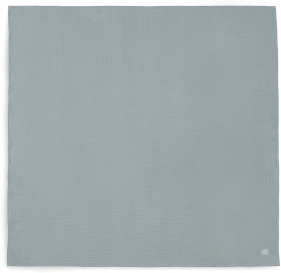 Jollein - Hydrofiele Doek Large 115x115cm - Inbakerdoek - Zacht Katoen - 2 Stuks - Sea Green/Ivory van Jollein — afbeelding 4
