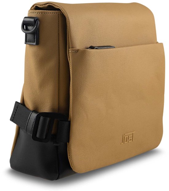 Sac Bandoulière JOST Borgholm XS Noir - Polyuréthane, Fermeture éclair, Ajustable, Neuf Avec étiquettes