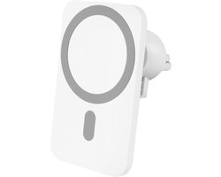 Nuvance Telefoonhouders Auto - Geschikt voor MagSafe - Telefoonhouder - Draadloze Oplader - Gsm Houder Auto