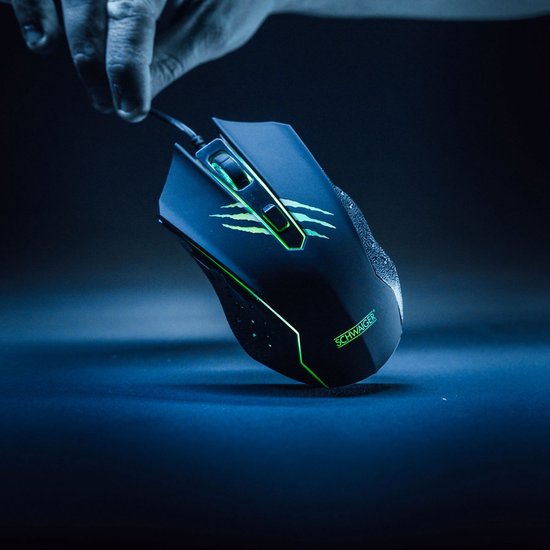 SCHWAIGER -GM3000- Gaming Muis, zwart