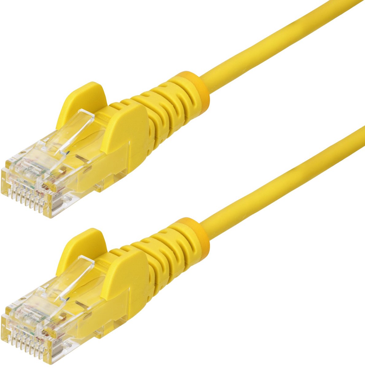USB-kabel Startech N6PAT250CMYLS Geel 2,5 m