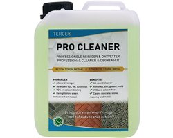 Tergeo Pro Cleaner 2,5L Kant & Klaar - Groene aanslagreiniger - Gevelreiniger buitenmuur - Voegenreiniger, Tegelreiniger