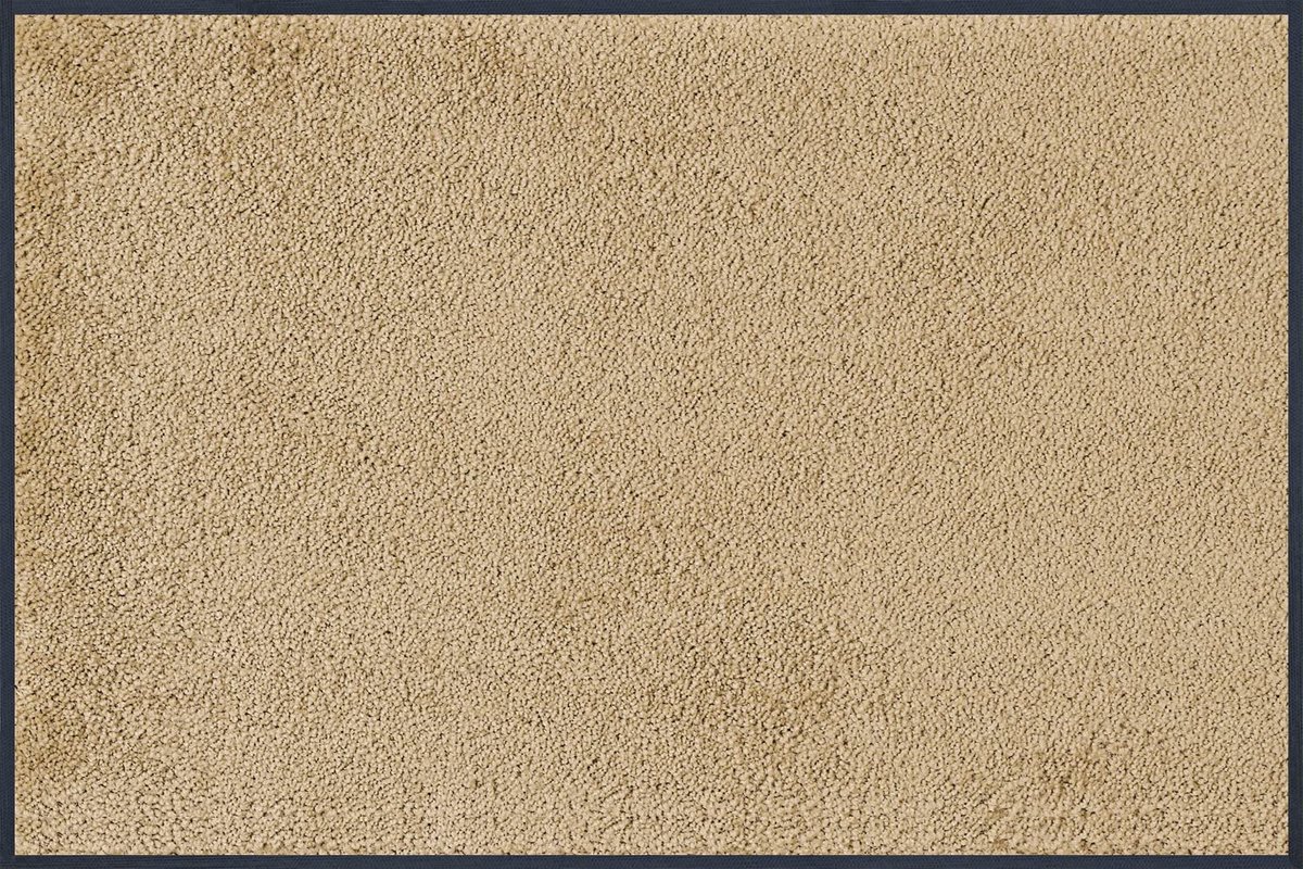 Unyqoos ® Wasbare en Stijlvolle Deurmat voor Binnen en Buiten - Sahara Beige 60 x 90 cm