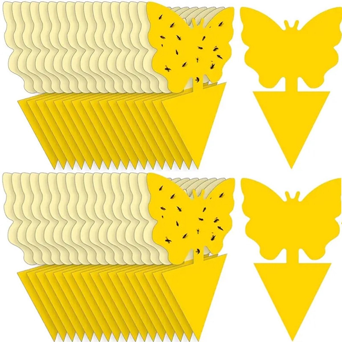 Rouwvliegjes Bestrijden - Fruitvliegjes Vanger - Varenrouwmug Bestrijden - Vliegenvanger - Insectenval - Insectenvanger - 12 stuks