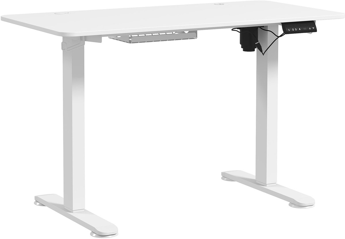 Vinsetto - Bureau - hoogte verstelbaar - elektrisch - poedergecoat