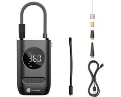 Elektrische Fietspomp - Bandenpomp Scooter Motor Auto - Draagbare luchtcompressor - Tot 10.8 bar - USB oplaadbaar