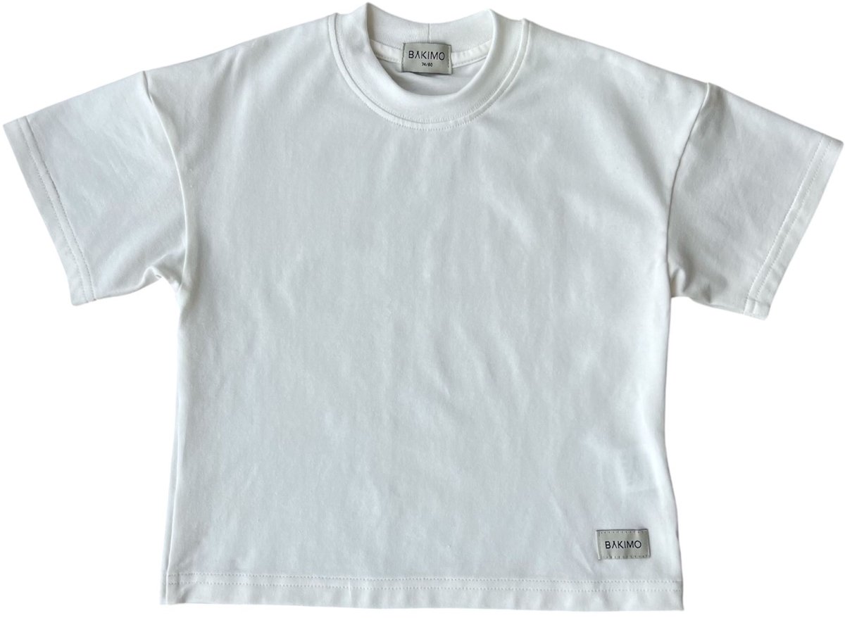 BAKIMO Oversized T-shirt Off White 98/104