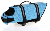 Zwemvest voor honden Blauw POOTJE - Maat XS - gewicht hond 2-4KG - reddingsvest - zwemondersteuning voor honden