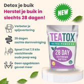 TeaTox™ 28 dagen afvallen detox - Thee - Detox + E-book 30 recepten