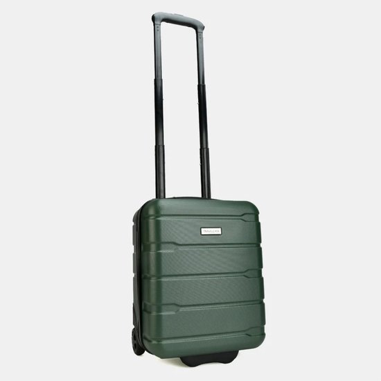 Valise à roulettes 14'' Verte - Bagage à main cabine - Valise sous siège - Bagage à main toutes compagnies aériennes