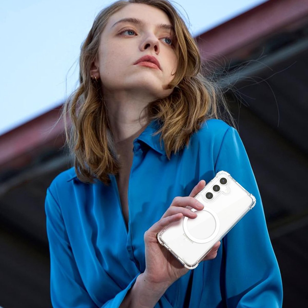 Shockproof iPhone 16 Hoesje Transparant Rugged Air TPU Valbestendig MagSafe Compatibel Slank & Licht - Afbeelding 2