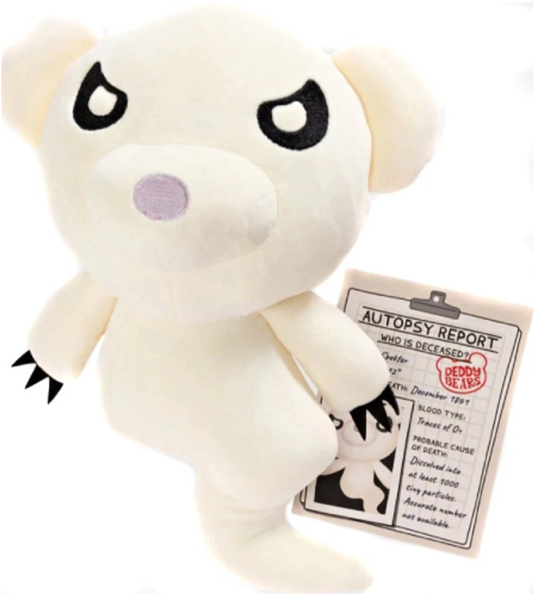 Spekter - Deddy Bear Body Bag Pluche Knuffel 30 cm - Speelgoed Knuffels Jongens Meisjes Kinderen - Deddy Bears Plush Toy - Deddy Bag Teddybeer Knuffelbeer
