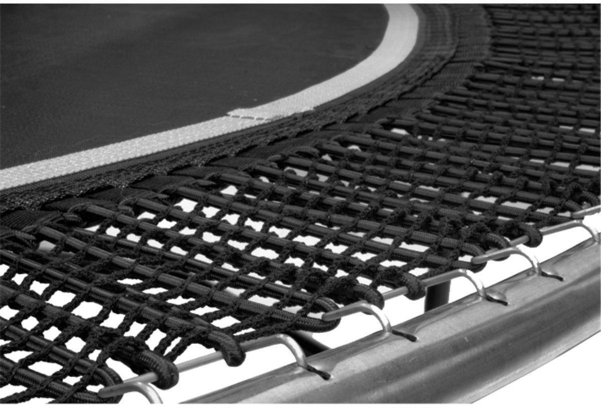 Senz Sports - J5000 Premium - Trampoline - 214 x 305 cm - Rechthoek - Inground - Met Elastieken — afbeelding 2