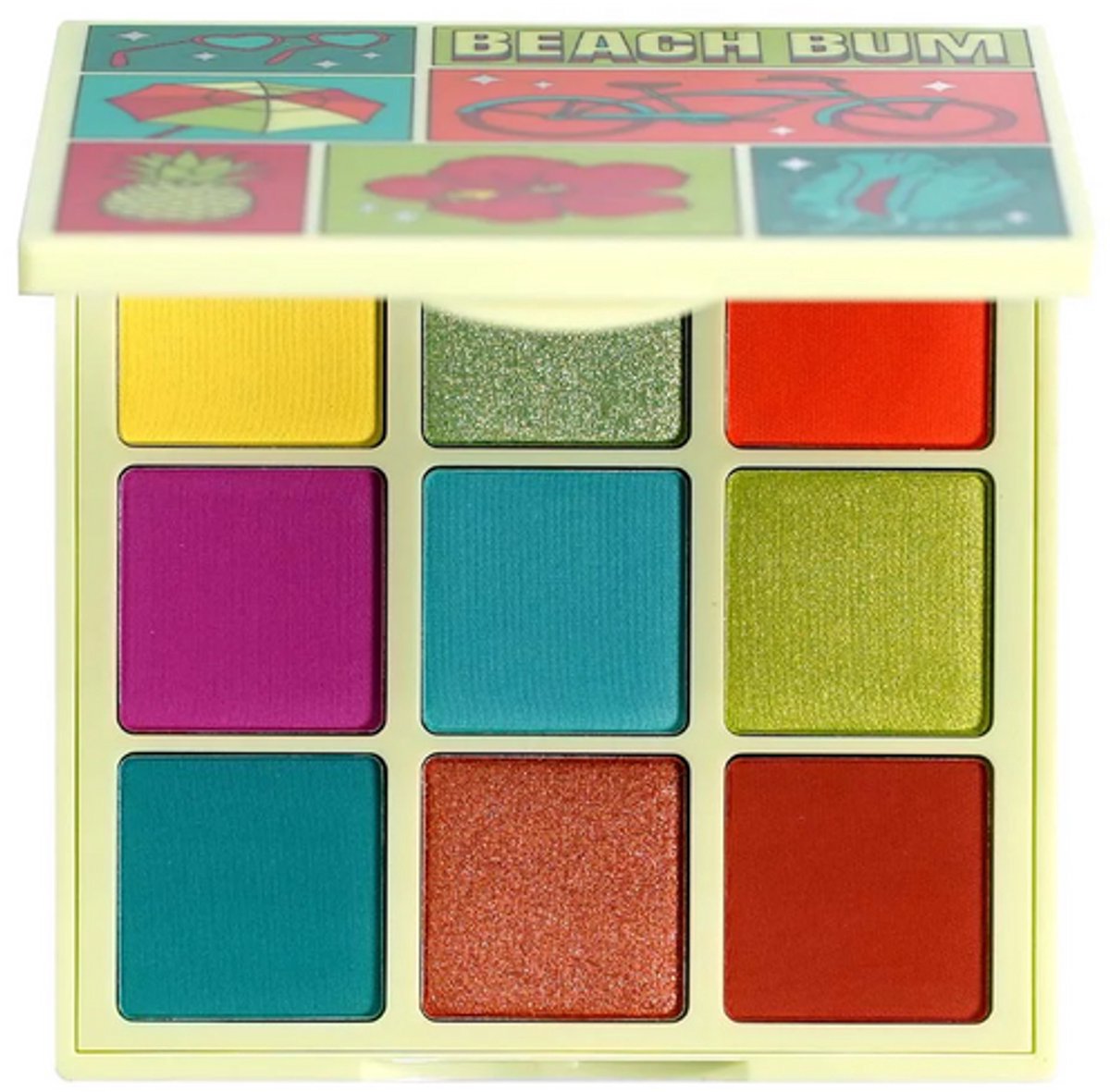 Kara Beauty - Beach Bum - Oogschaduwpalette - 9 Kleuren - Oogmake-up - VEGAN - 14,4 g