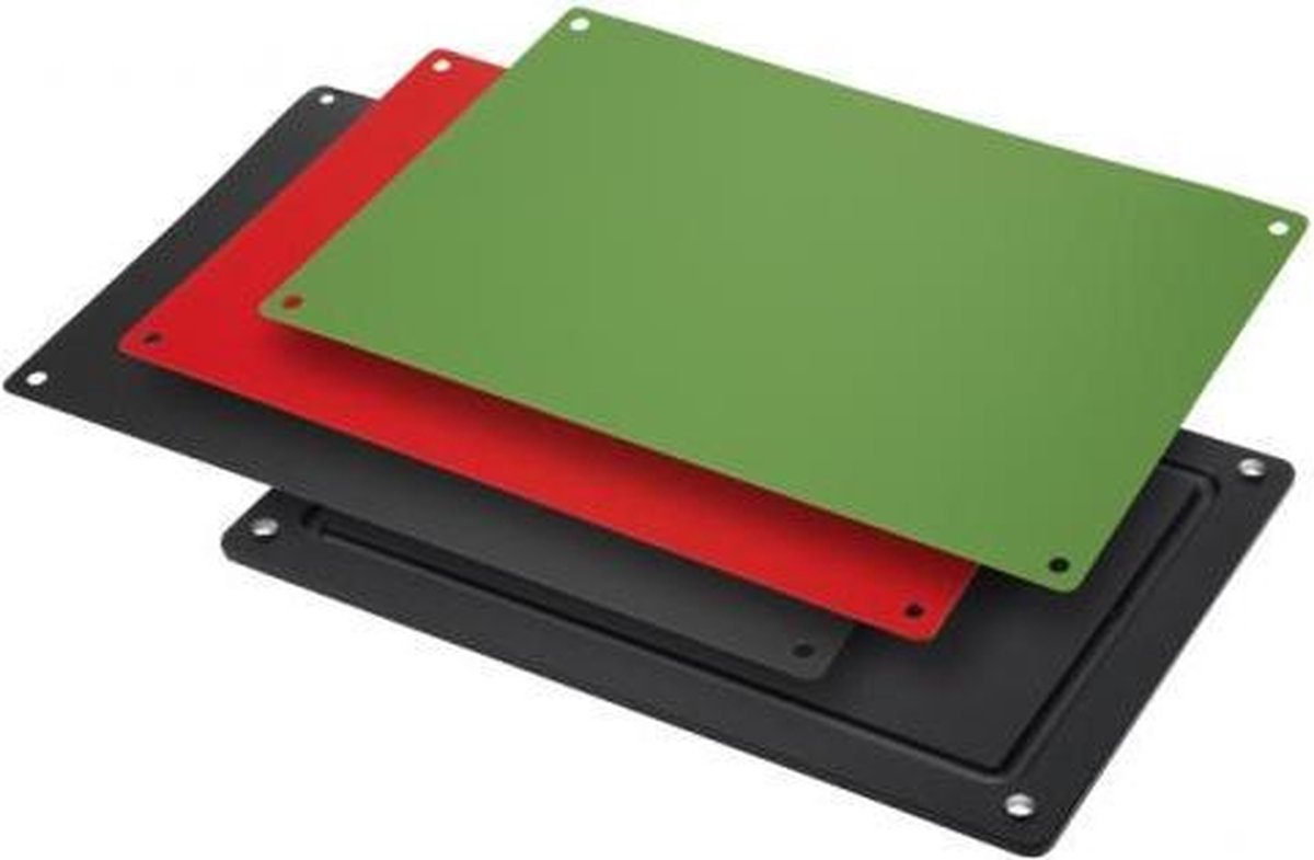 ProfBoard Private Collection - Basisplank met 3 Snijplaten 30 x 50 cm - Wit