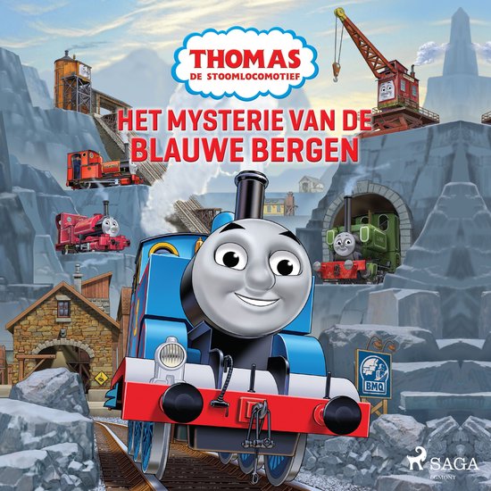 Thomas de Stoomlocomotief - Het mysterie van de Blauwe Berge ... - cover