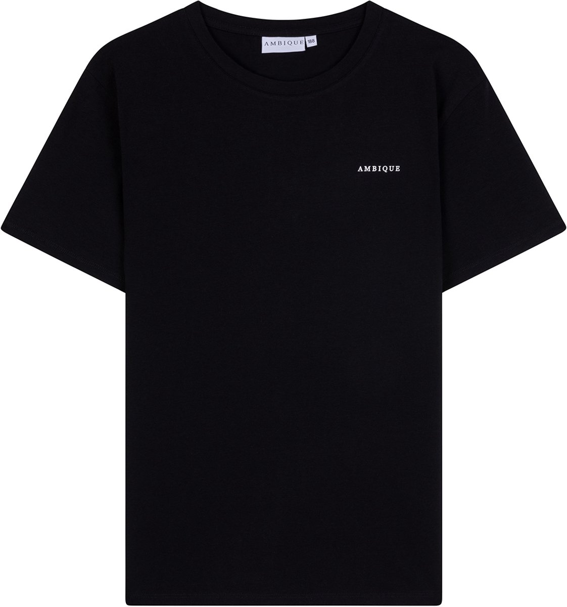 KIDS T-shirt Justin Black 101 maat 188