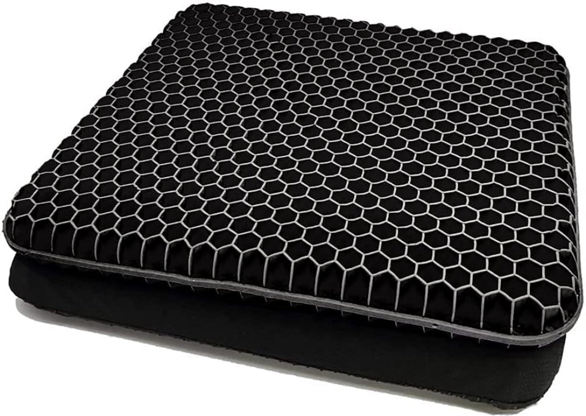 CRLYN® Gelkussen voor Zitontlasting - Zitkussen - Ergonomisch Kussen voor Stoel