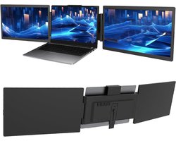 CLGP® Portable Monitor - Tri Screen - Laptop Uitbreider - Full HD