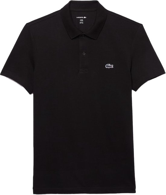 Lacoste Poloshirt Breathable Zwart - Maat M - Heren